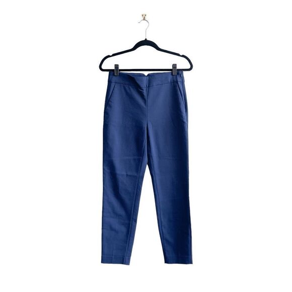 RW & Co Womens Trouser Pants Side Zip Work Wear Blue Size 4 - Picture 2 of 11